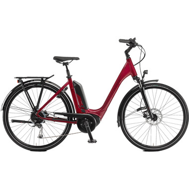 Bicicleta de paseo eléctrica WINORA SINUS TRIA 9 WAVE Rojo 2019 0
